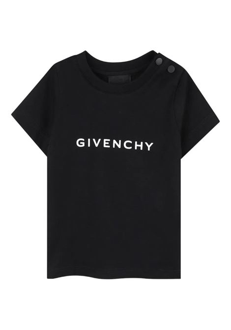 T-shirt con logo GIVENCHY KIDS | H3088709B